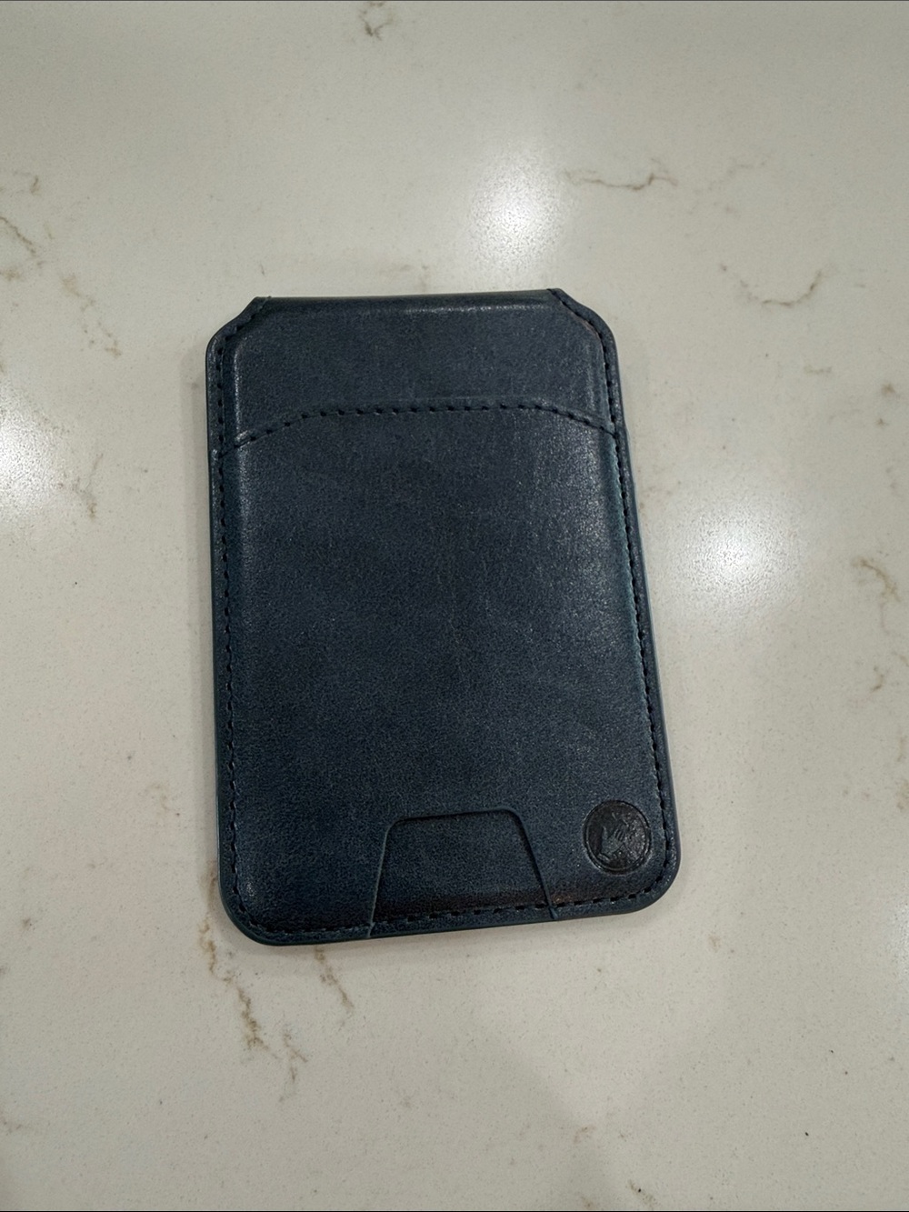 NWOT Brodeo Magnetic Navy Phone Wallet